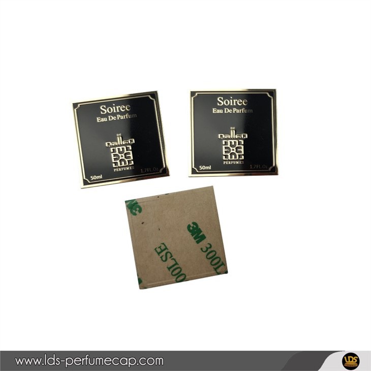 Custom Aluminum Label For Perfume Packaging