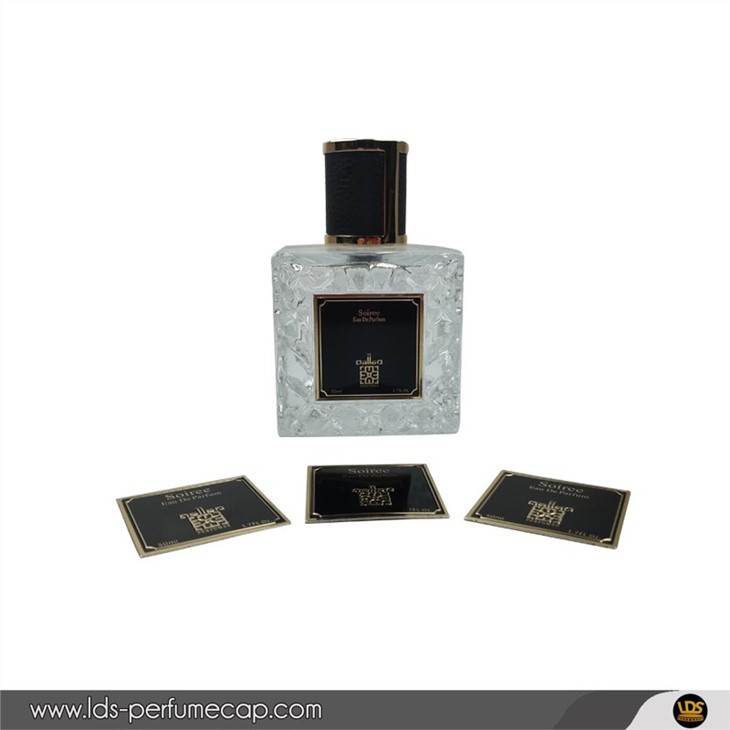 Custom Aluminum Label For Perfume Packaging