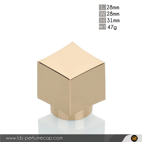 गोल्ड मेटल परफ्यूम बॉटल कैप