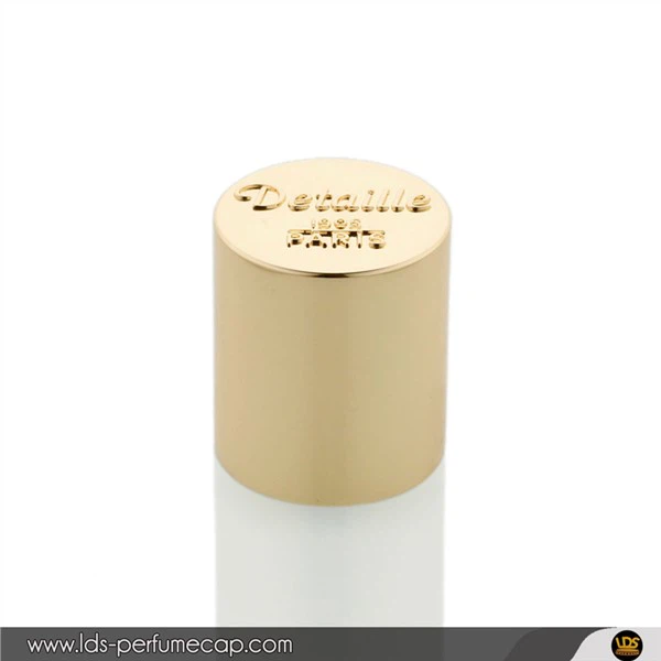 कस्टम सिलेंडर जिंक मिश्र धातु इत्र कैप