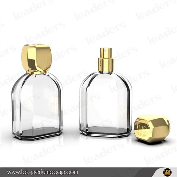 Zamac टोपी और बोतल इत्र के लिए सेट